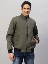 Winter Jackets for Men – Lightweight, Water-Resistant Black Bomber Jacket with Classic Appeal