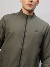 Winter Jackets for Men – Lightweight, Water-Resistant Black Bomber Jacket with Classic Appeal