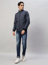 Winter Jackets for Men – Lightweight, Water-Resistant Black Bomber Jacket with Classic Appeal