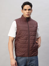 Men's Lightweight Maroon Sleeveless Quilted Puffer Jacket – Water-Resistant, Ultra-Comfortable, Stylish Outerwear