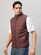 Men's Lightweight Maroon Sleeveless Quilted Puffer Jacket – Water-Resistant, Ultra-Comfortable, Stylish Outerwear