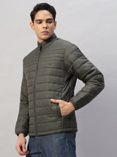 Men's Lightweight Solid Quilted Puffer Jacket