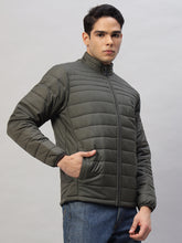 Men's Lightweight Solid Quilted Puffer Jacket