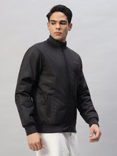 Puffer Jacket for Men – Lightweight, Water-Resistant, Sleek Black Polyester Jacket