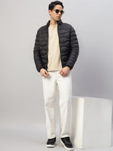 Puffer Jackets for Men – Lightweight, Water-Resistant Black Quilted Jacket with Sleek Design