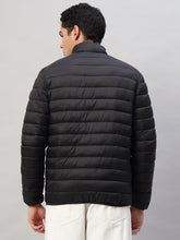 Puffer Jackets for Men – Lightweight, Water-Resistant Black Quilted Jacket with Sleek Design