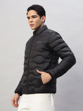 Puffer Jackets for Men – Lightweight, Water-Resistant Black Quilted Jacket with Sleek Design