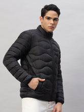 Puffer Jackets for Men – Lightweight, Water-Resistant Black Quilted Jacket with Sleek Design