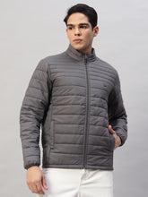 Men's Lightweight Solid Quilted Puffer Jacket