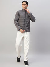 Men's Lightweight Solid Quilted Puffer Jacket