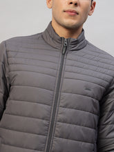 Men's Lightweight Solid Quilted Puffer Jacket