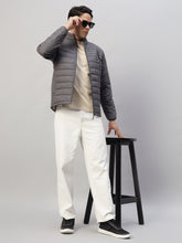 Men's Lightweight Solid Quilted Puffer Jacket