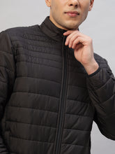 Men's Lightweight Solid Quilted Puffer Jacket